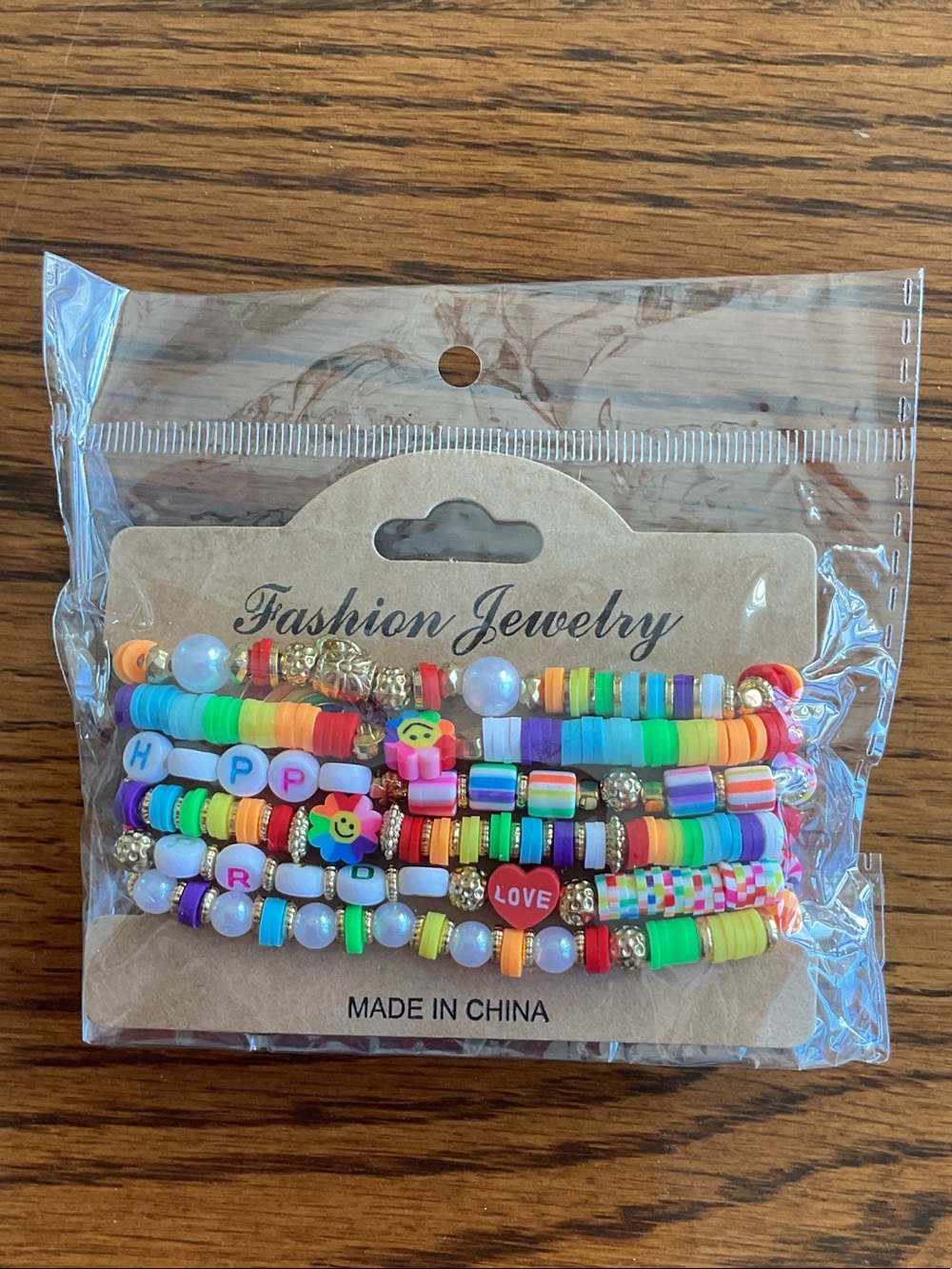 Fashion Jewelry Multicolor Beaded Women's Bracelet Set